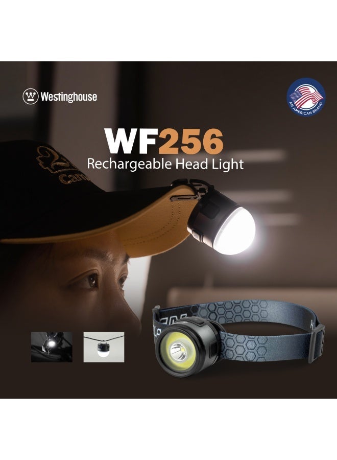 ويستنجهاوس مصباح للرأس من منتجات ويستنغ هاوس ، مع مغناطيس قابل للتعليق لى اي معدن ، مع خطاف للتعليق ، ٣ وضعيات انارة ، قابل للشحن ، خفيف و مريح - Image 3